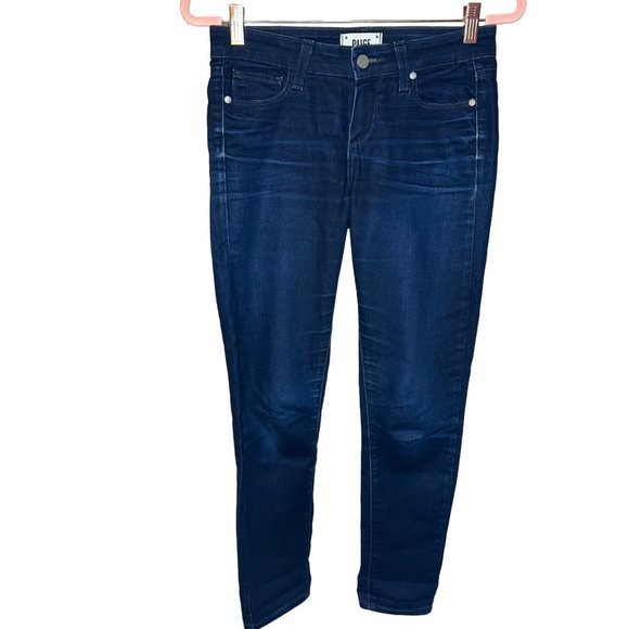 Paige Skyline Ankle Peg Low Rise Ankle Jeans‎ Size 26 - Picture 2 of 5